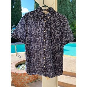 Short Sleeve Button Down Thin Shirt
